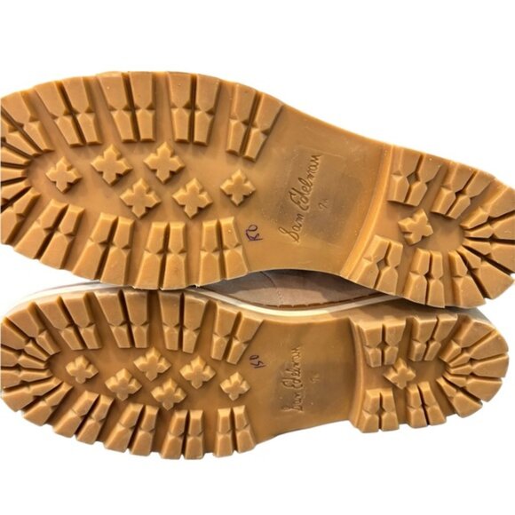 Sam Edelman Bowen Grey Suede Faux Fur Hiking Boot size 7.5 - Picture 12 of 12